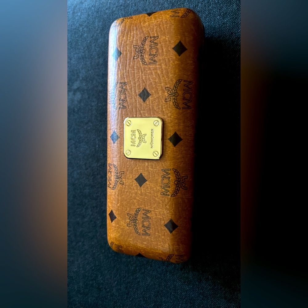 Mcm glasses case